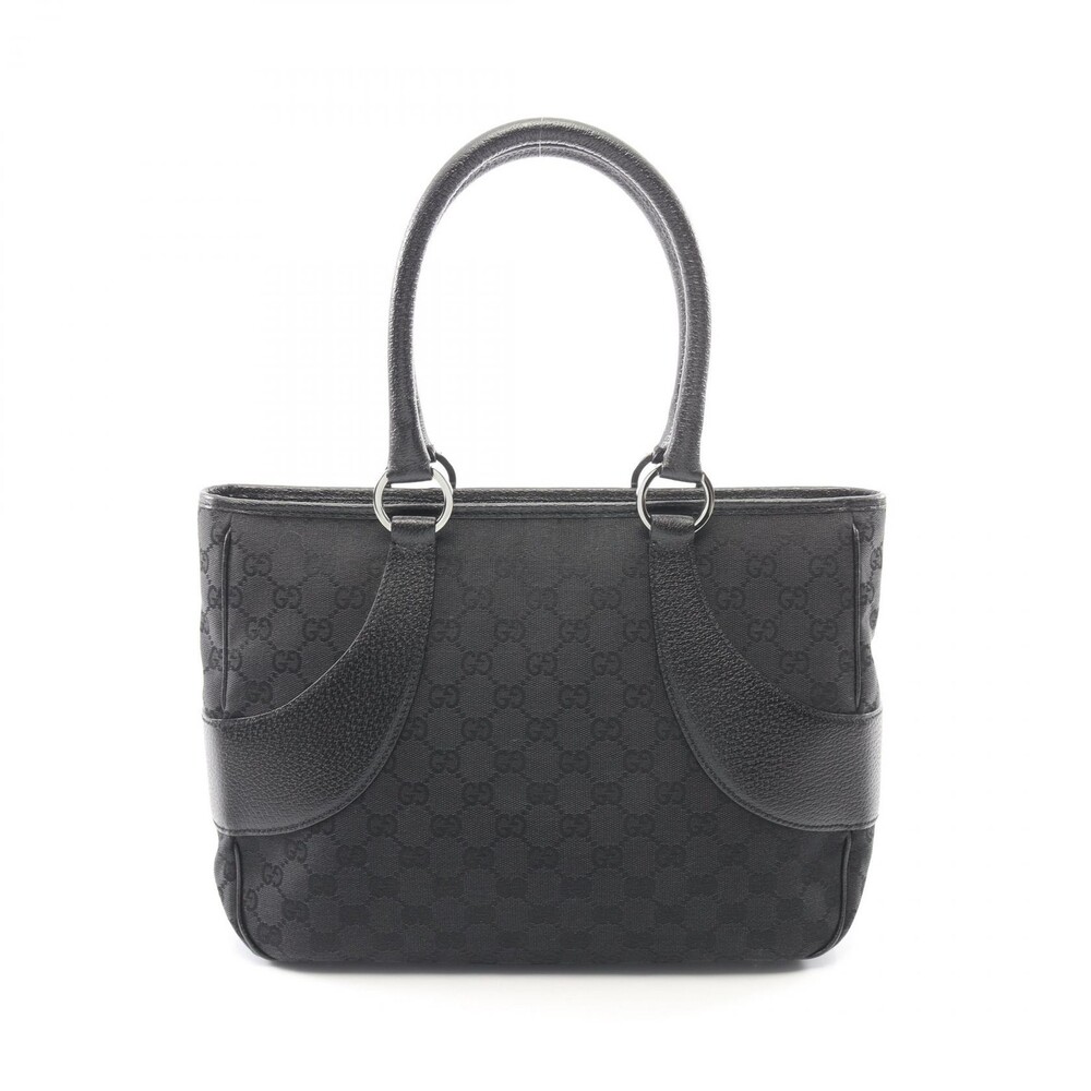 Gucci Gg Canvas Tote Handbag Leather #346519G78B